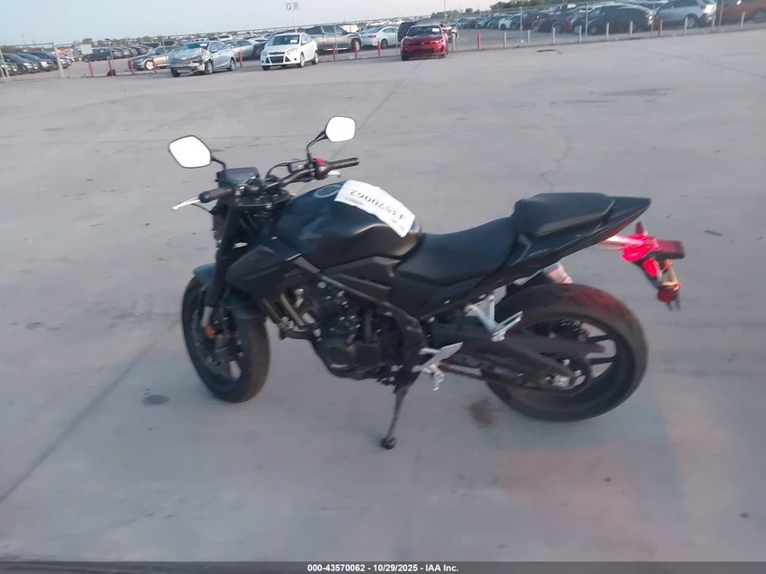 2025 Honda Cb500 F VIN: MLHPC7159S5100027 Lot: 43570062