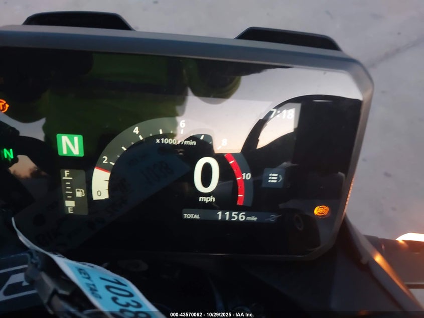 2025 Honda Cb500 F VIN: MLHPC7159S5100027 Lot: 43570062