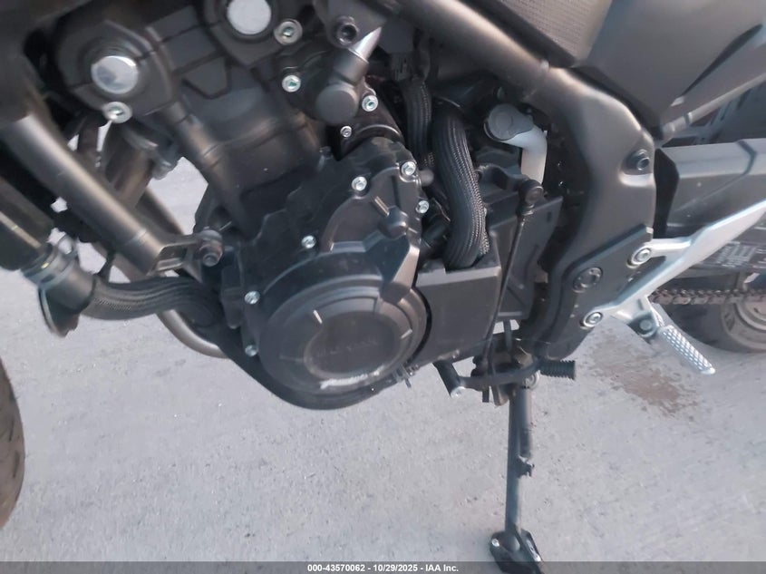 2025 Honda Cb500 F VIN: MLHPC7159S5100027 Lot: 43570062