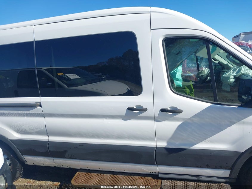 2022 Ford Transit-350 Passenger Van Xl VIN: 1FDAX2CG9NKA69667 Lot: 43570081