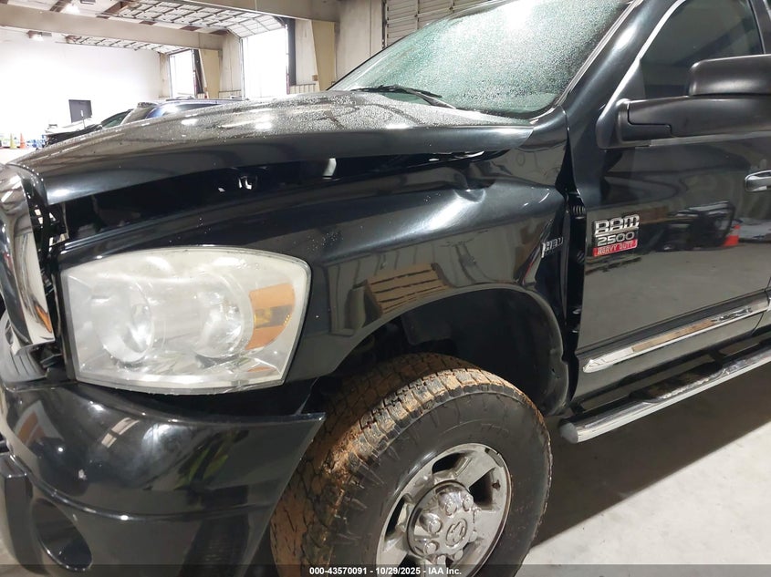 2008 Dodge Ram 2500 Laramie VIN: 3D7KS29D68G208675 Lot: 43570091