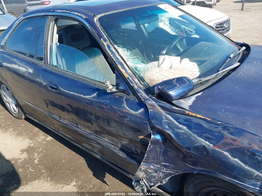 1997 Acura Integra Ls VIN: JH4DB7658VS003729 Lot: 43570103