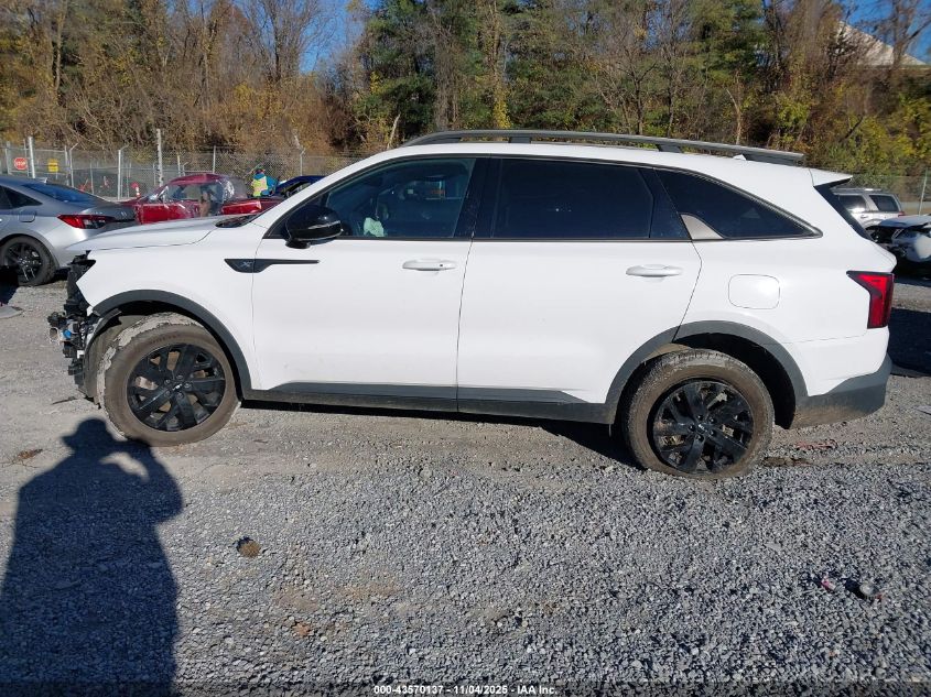 2023 Kia Sorento X-Line S VIN: 5XYRLDLC7PG209249 Lot: 43570137