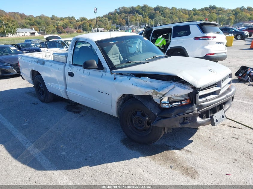 1B7FL26X7VS200435 1997 DODGE DAKOTA photo no. 2