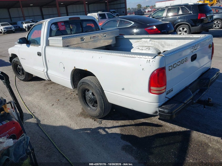 1B7FL26X7VS200435 1997 DODGE DAKOTA photo no. 3