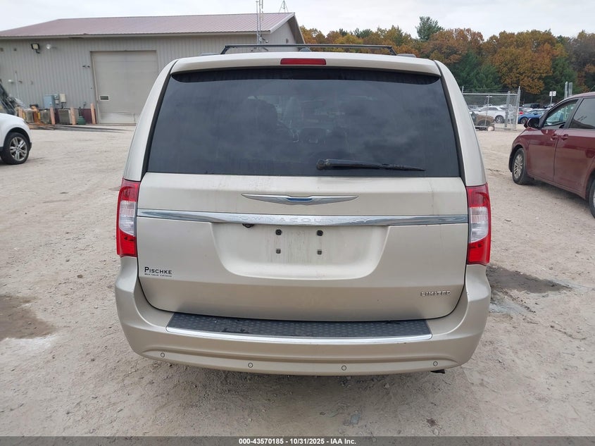 2013 Chrysler Town & Country Limited VIN: 2C4RC1GG0DR777183 Lot: 43570185