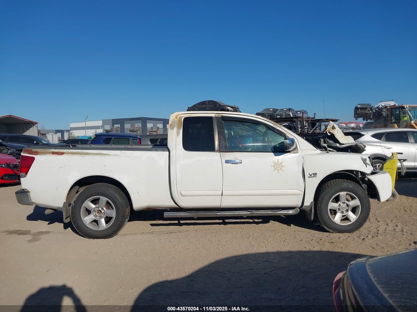 2004 Nissan Titan Se VIN: 1N6AA06A84N520552 Lot: 43570204