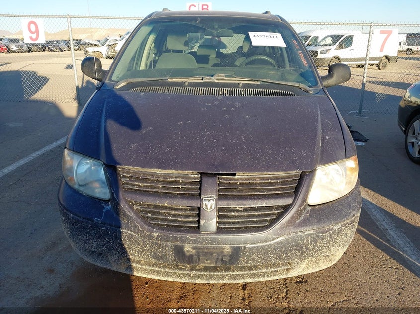 2005 Dodge Grand Caravan Se VIN: 1D4GP24R75B396702 Lot: 43570211