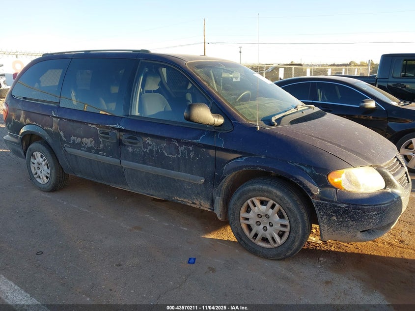 2005 Dodge Grand Caravan Se VIN: 1D4GP24R75B396702 Lot: 43570211