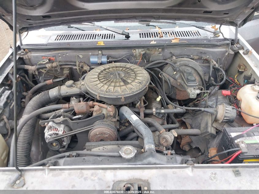 1989 Dodge Dakota VIN: 1B7FL26X0KS138453 Lot: 43570230