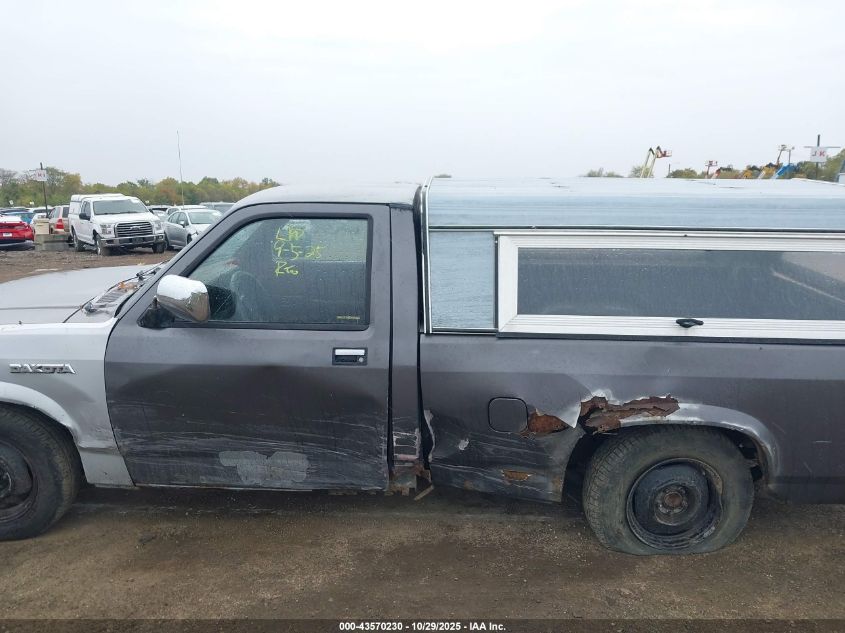 1989 Dodge Dakota VIN: 1B7FL26X0KS138453 Lot: 43570230