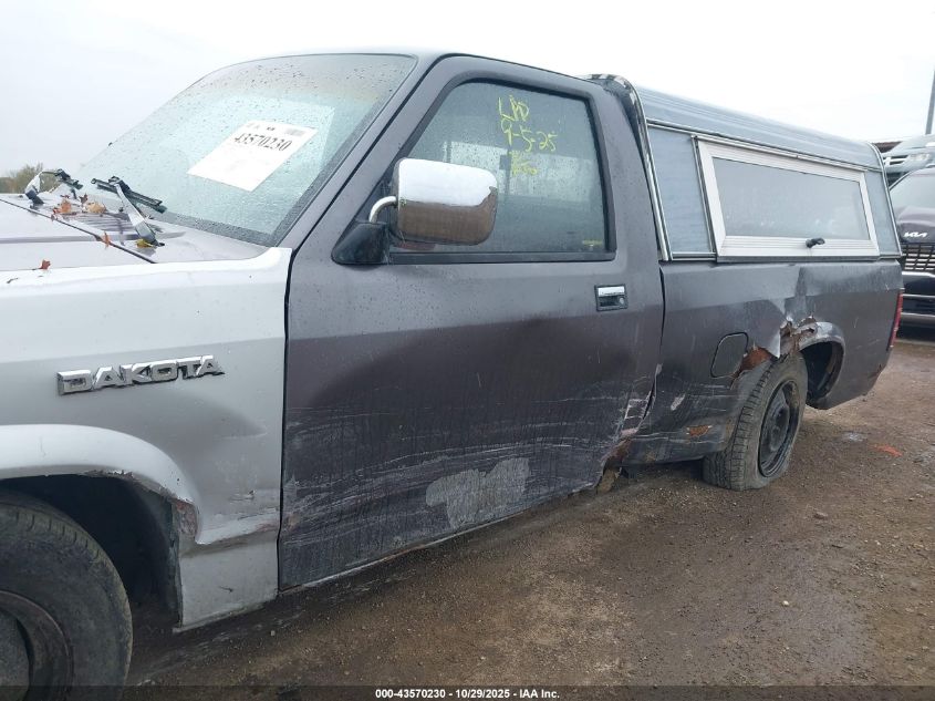 1989 Dodge Dakota VIN: 1B7FL26X0KS138453 Lot: 43570230