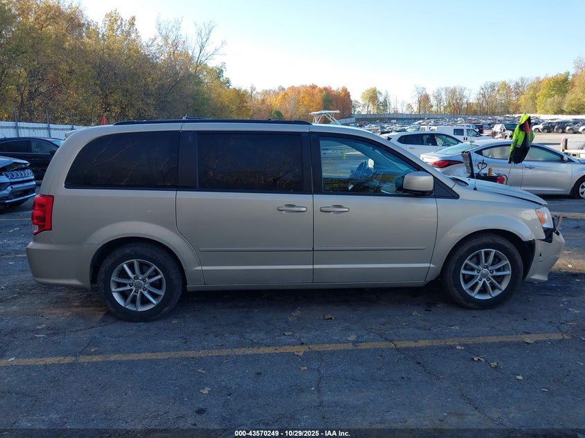 2014 Dodge Grand Caravan Sxt VIN: 2C4RDGCG2ER352474 Lot: 43570249