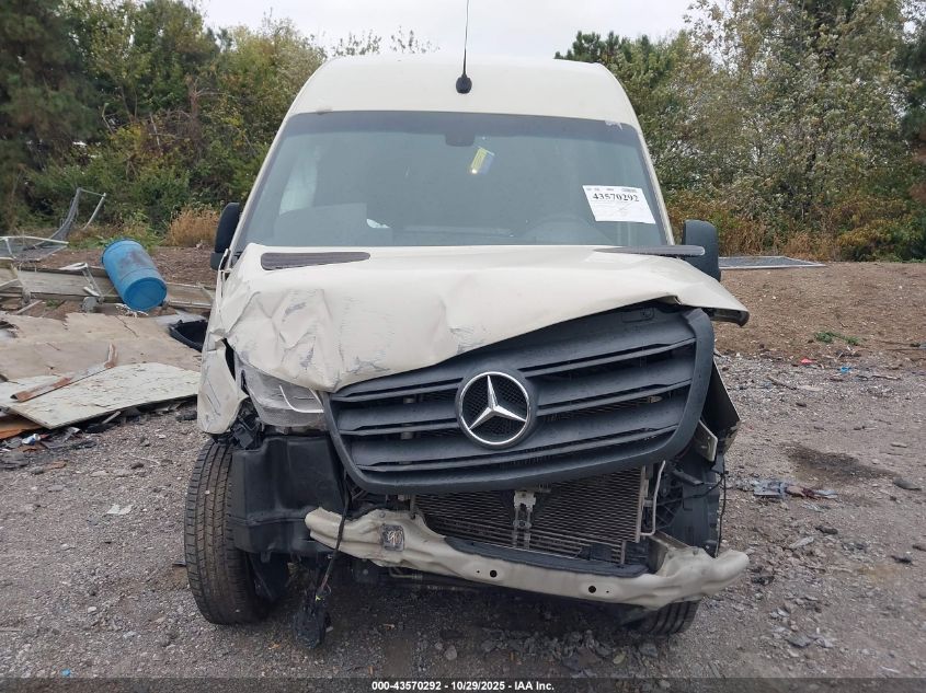 2022 Mercedes-Benz Sprinter 2500 High Roof I4 Diesel VIN: W1Y4DDHY5NT102967 Lot: 43570292