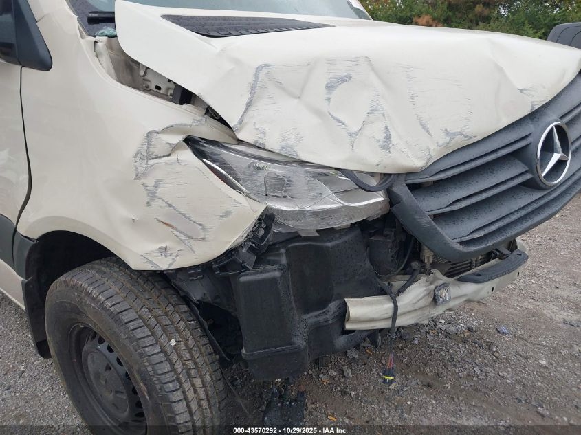 2022 Mercedes-Benz Sprinter 2500 High Roof I4 Diesel VIN: W1Y4DDHY5NT102967 Lot: 43570292