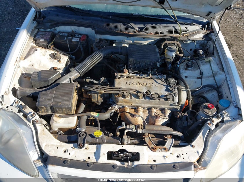 1999 Honda Civic Dx VIN: 1HGEJ6223XL076553 Lot: 43570357