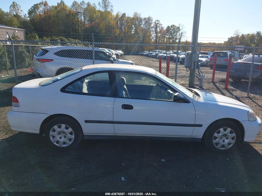 1999 Honda Civic Dx VIN: 1HGEJ6223XL076553 Lot: 43570357