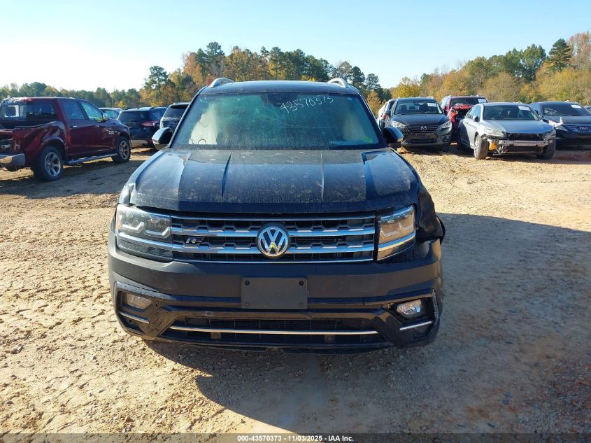 2018 Volkswagen Atlas 3.6L V6 Sel VIN: 1V2RR2CA4JC582227 Lot: 43570373