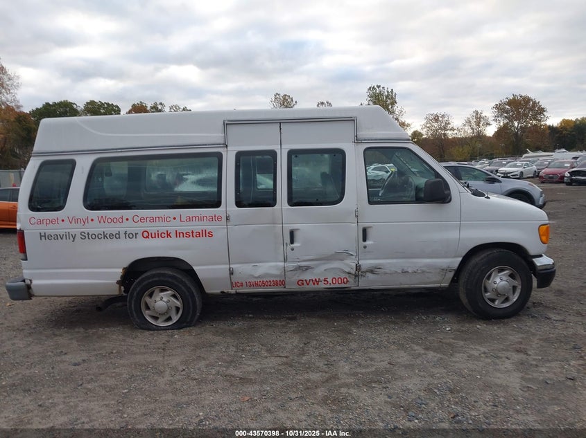 2003 Ford E-350 Super Duty Xl/Xlt VIN: 1FBSS31L83HA81160 Lot: 43570398