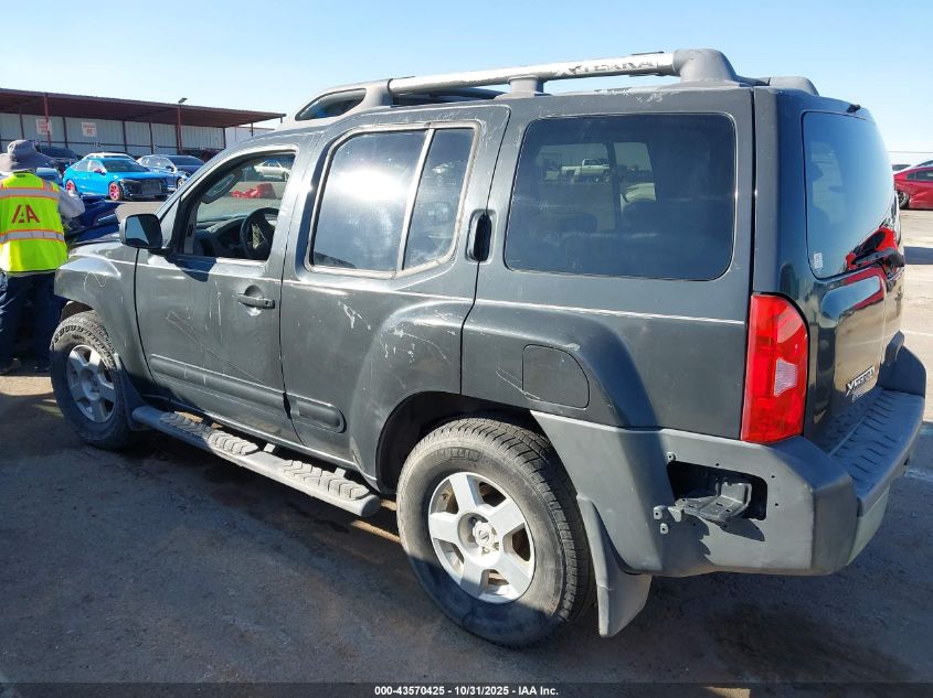 2006 Nissan Xterra S VIN: 5N1AN08UX6C542366 Lot: 43570425