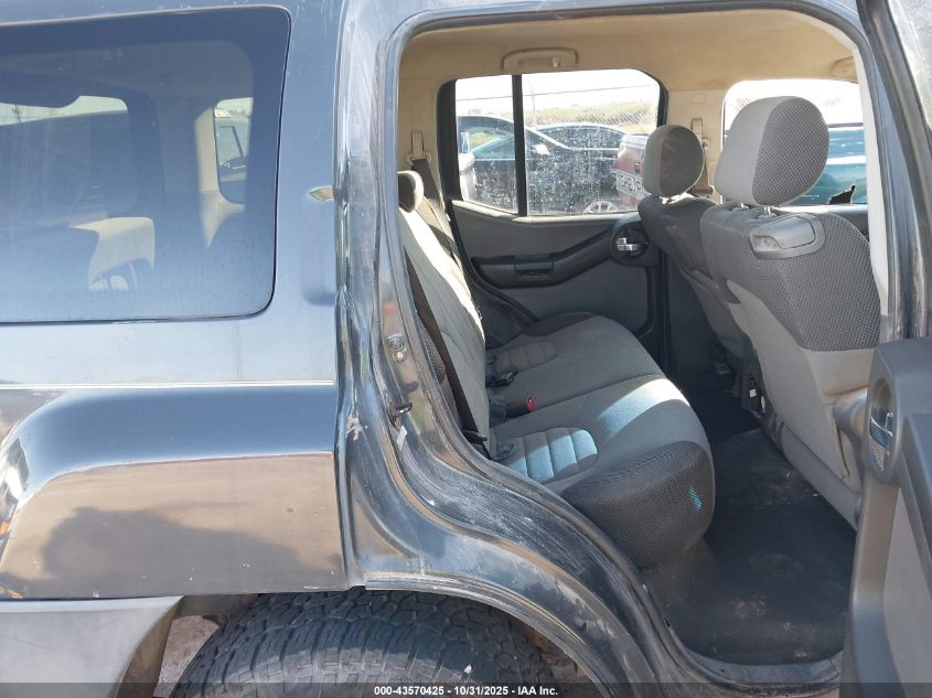 2006 Nissan Xterra S VIN: 5N1AN08UX6C542366 Lot: 43570425