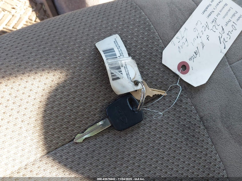 2001 Ford F-150 Xl/Xlt VIN: 1FTZF172X1NB46784 Lot: 43570443