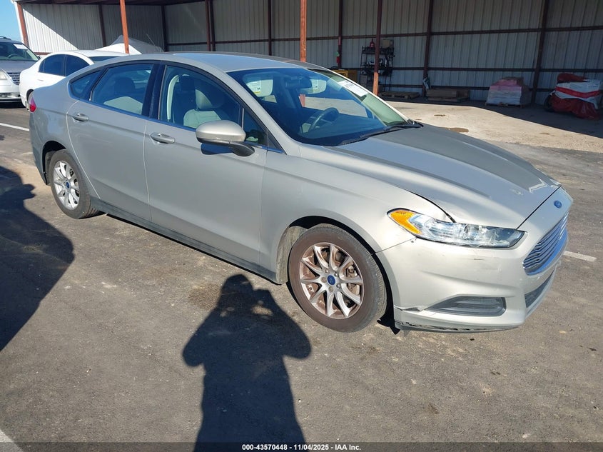 2015 FORD FUSION S - 3FA6P0G74FR101971