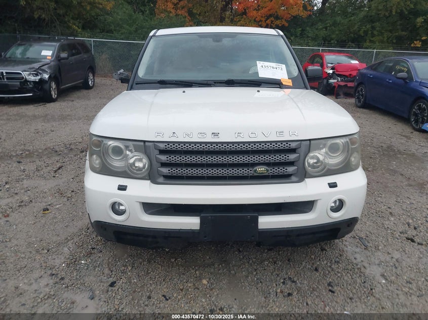 2006 Land Rover Range Rover Sport Hse VIN: SALSF25486A935499 Lot: 43570472