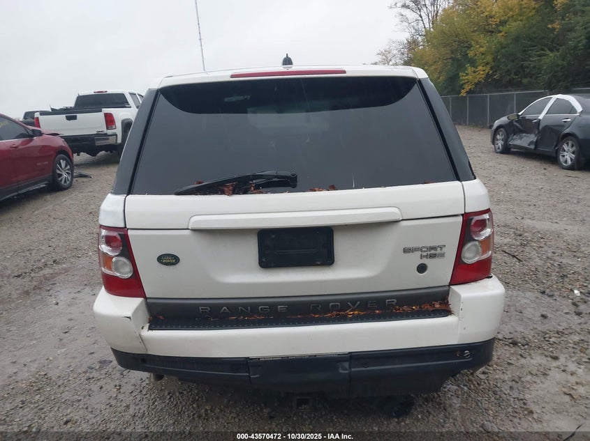 2006 Land Rover Range Rover Sport Hse VIN: SALSF25486A935499 Lot: 43570472