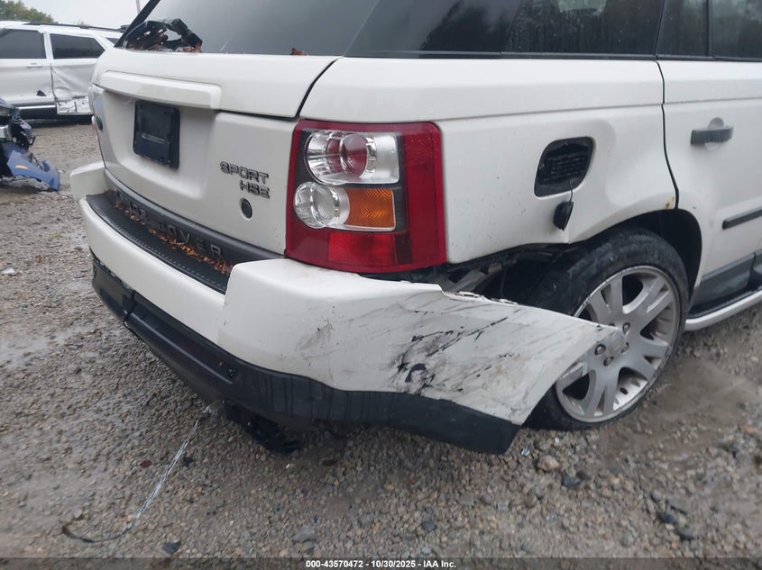 2006 Land Rover Range Rover Sport Hse VIN: SALSF25486A935499 Lot: 43570472