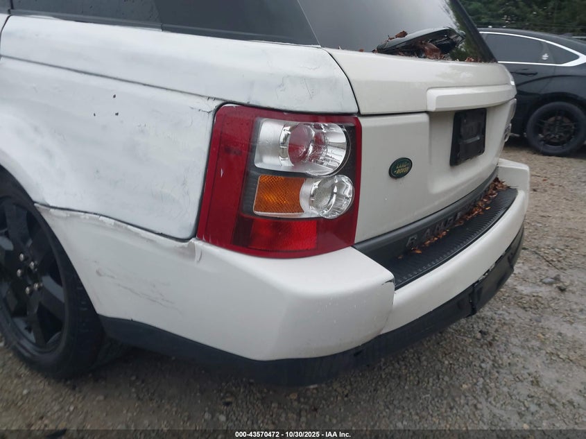 2006 Land Rover Range Rover Sport Hse VIN: SALSF25486A935499 Lot: 43570472