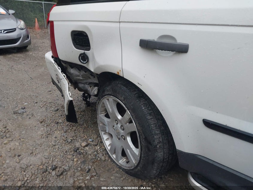 2006 Land Rover Range Rover Sport Hse VIN: SALSF25486A935499 Lot: 43570472