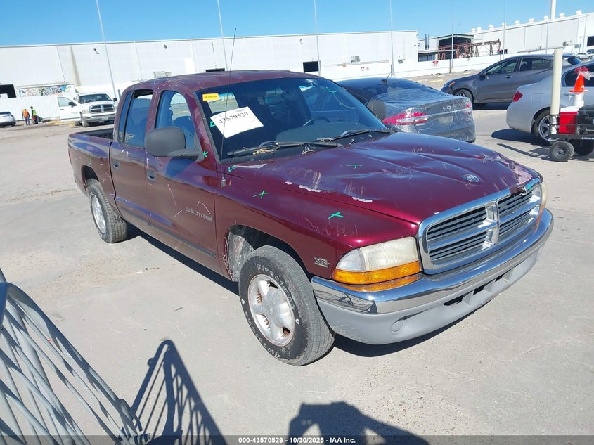 DODGE DAKOTA 2000. Lot# 43570529. VIN 1B7GL2AX8YS723964. Photo 1