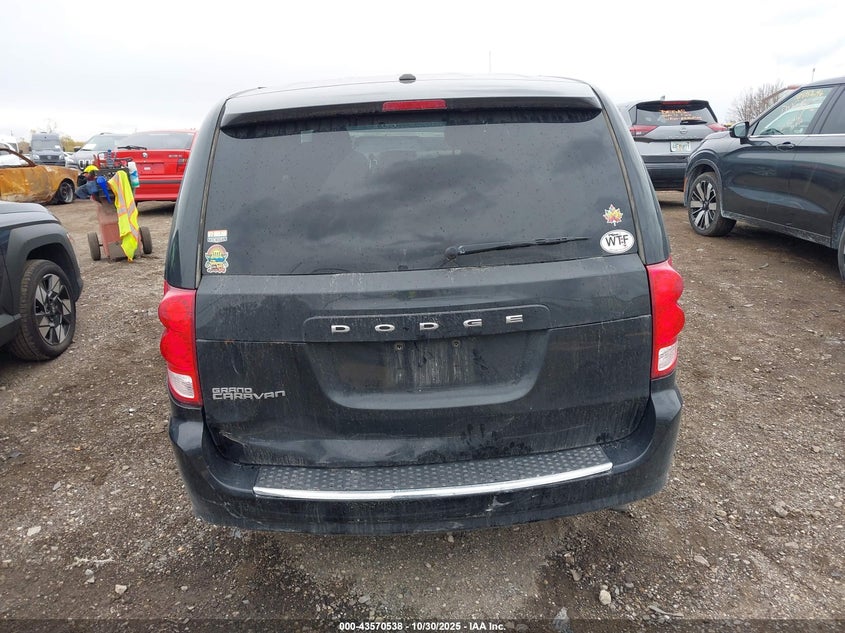 2017 Dodge Grand Caravan Se Plus VIN: 2C4RDGBG2HR572364 Lot: 43570538