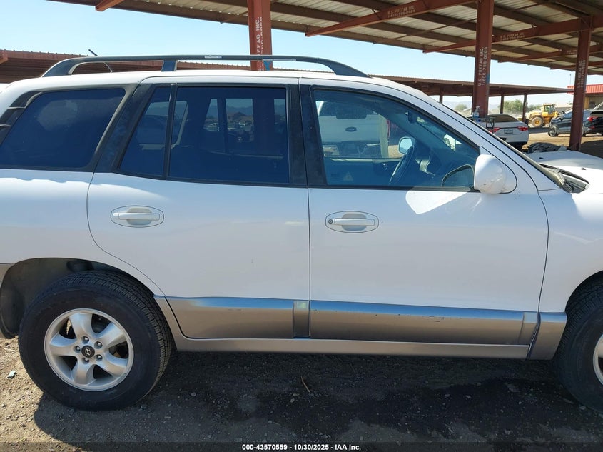 KM8SC13E06U050519 2006 HYUNDAI SANTA FE photo no. 13