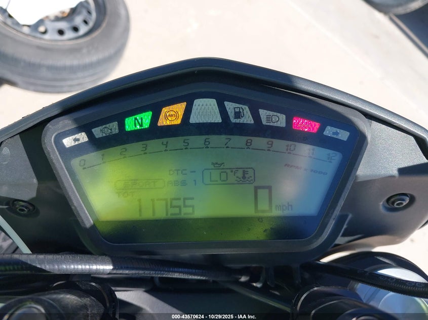 2015 Ducati Hypermotard Hyperstrada VIN: ZDM1YBTS2FB010701 Lot: 43570624