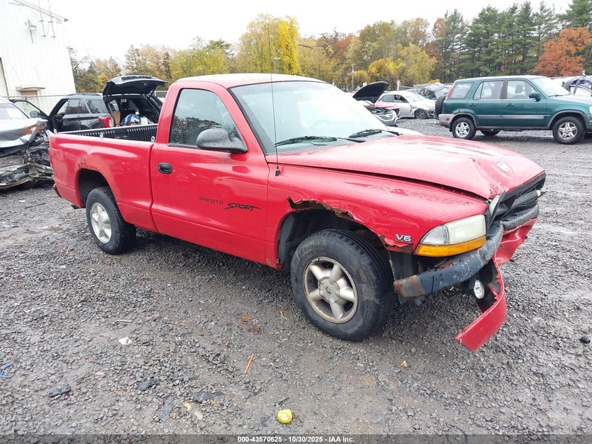 1B7FL26X9WS765478 1998 DODGE DAKOTA photo no. 8