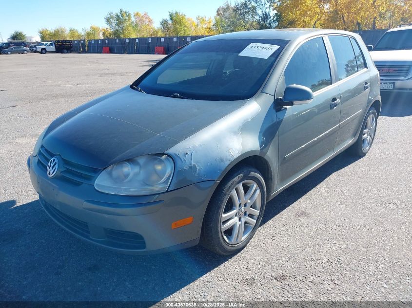 2007 Volkswagen Rabbit 4-Door VIN: WVWDR91K27W179421 Lot: 43570635