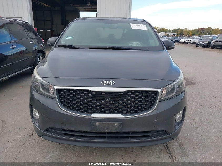 2015 Kia Sedona Ex VIN: KNDMC5C10F6035010 Lot: 43570646