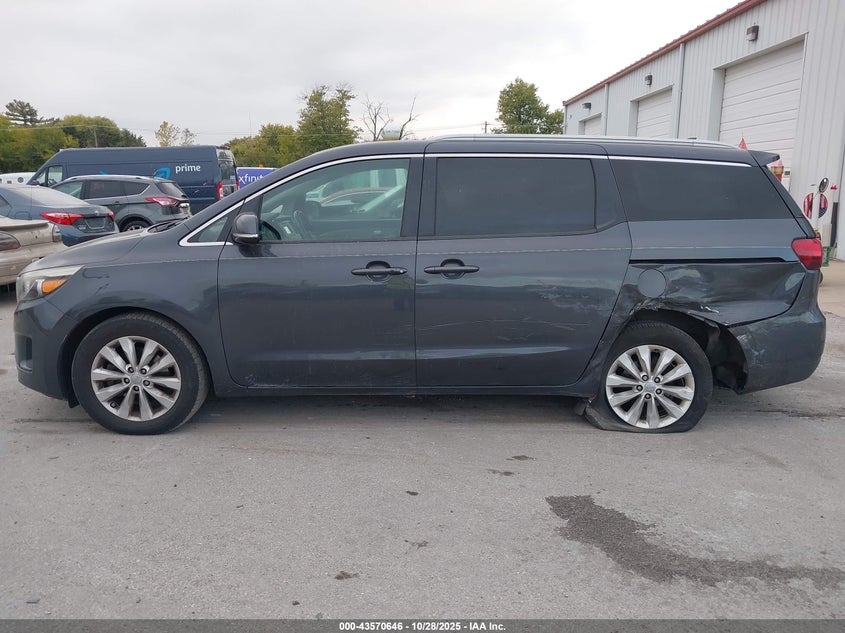 2015 Kia Sedona Ex VIN: KNDMC5C10F6035010 Lot: 43570646