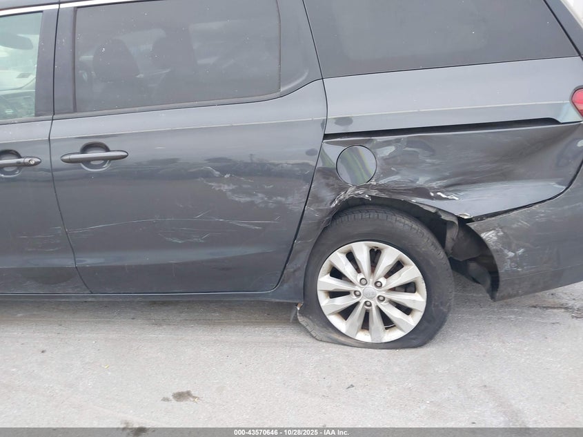 2015 Kia Sedona Ex VIN: KNDMC5C10F6035010 Lot: 43570646