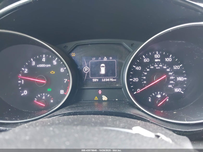 2015 Kia Sedona Ex VIN: KNDMC5C10F6035010 Lot: 43570646