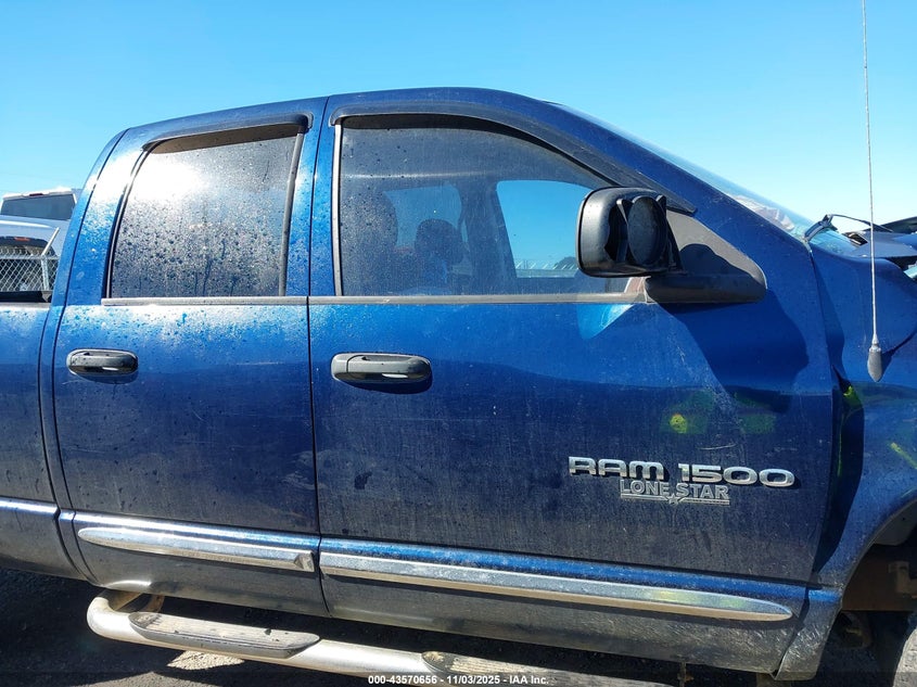 2005 Dodge Ram 1500 Slt/Laramie VIN: 1D7HA18D15S283619 Lot: 43570656