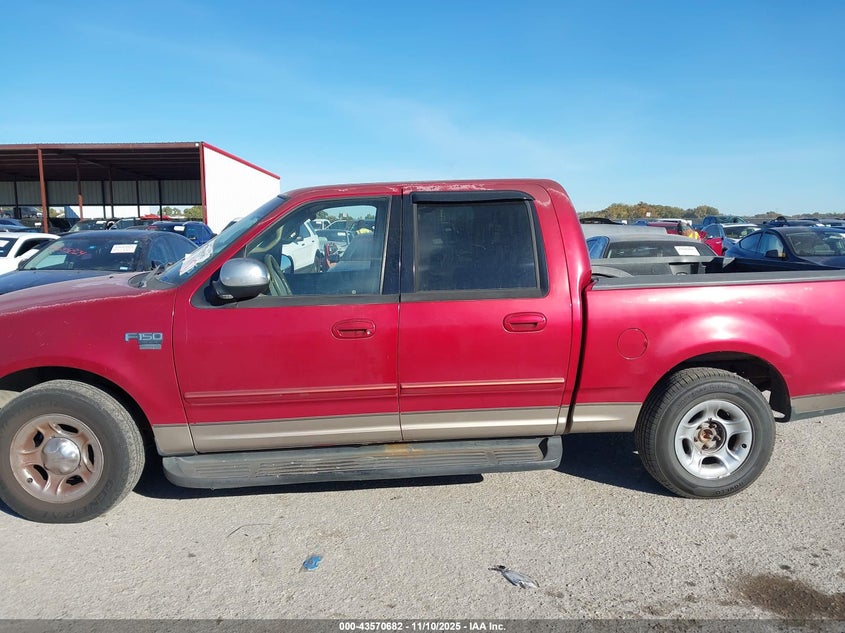 2001 Ford F-150 Harley-Davidson Edition/King Ranch Edition/Lariat/Xlt VIN: 1FTRW07LX1KF76044 Lot: 43570682