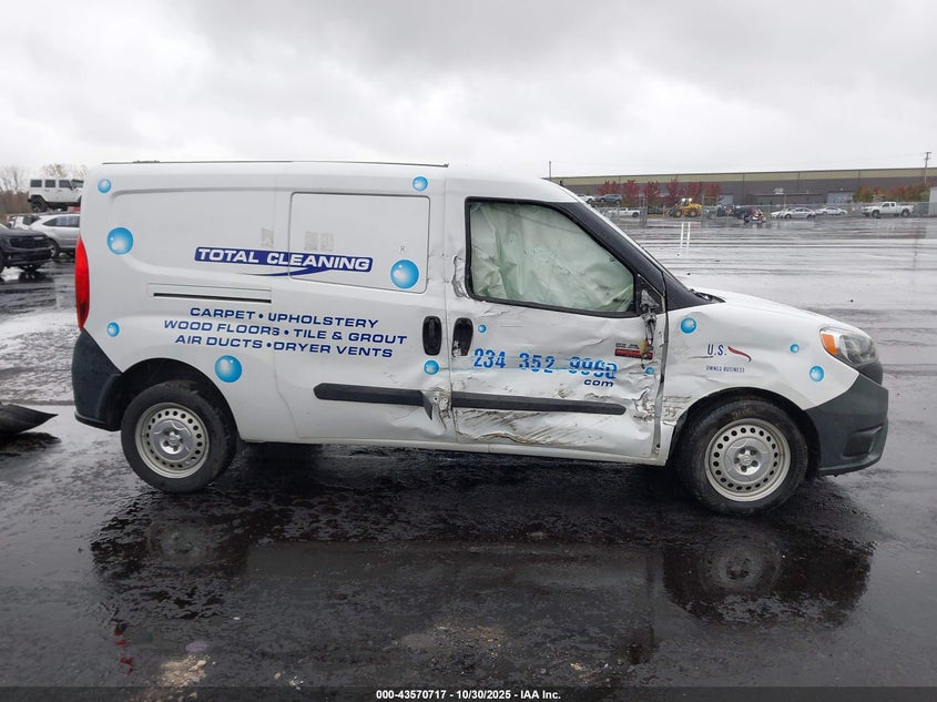 2018 Ram Promaster City Tradesman VIN: ZFBERFAB0J6J70617 Lot: 43570717