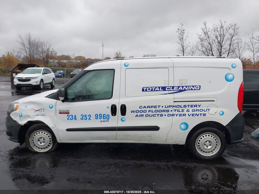 2018 Ram Promaster City Tradesman VIN: ZFBERFAB0J6J70617 Lot: 43570717