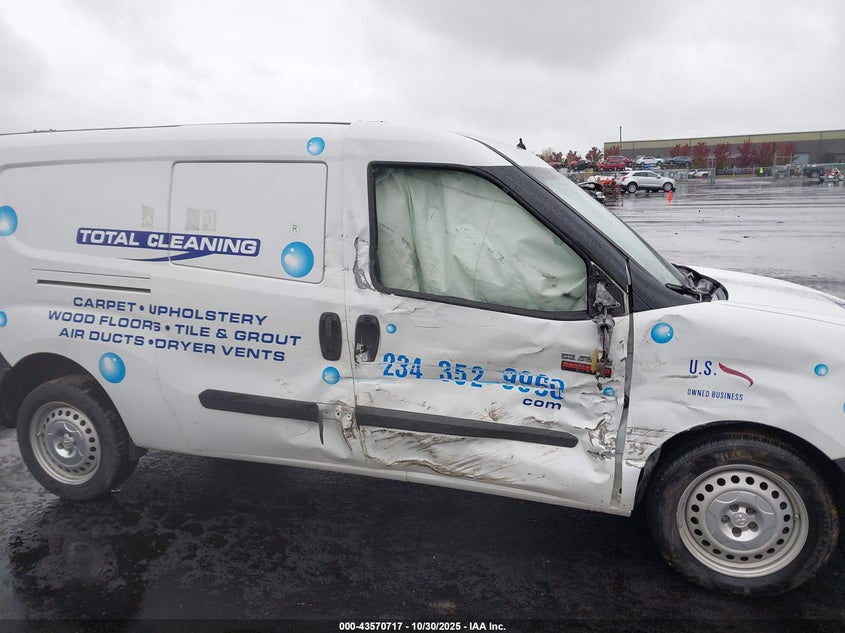 2018 Ram Promaster City Tradesman VIN: ZFBERFAB0J6J70617 Lot: 43570717