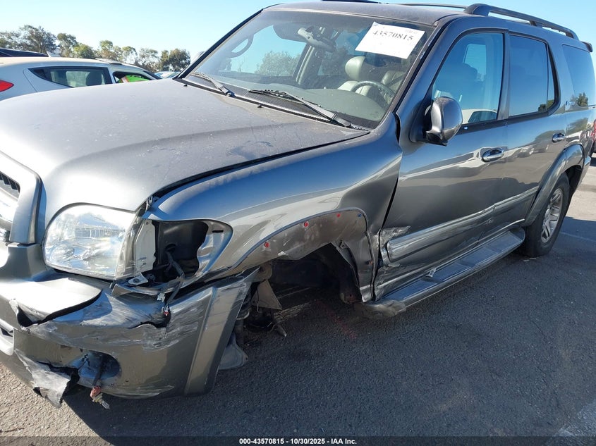 5TDZT38A06S280974 2006 TOYOTA SEQUOIA photo no. 6