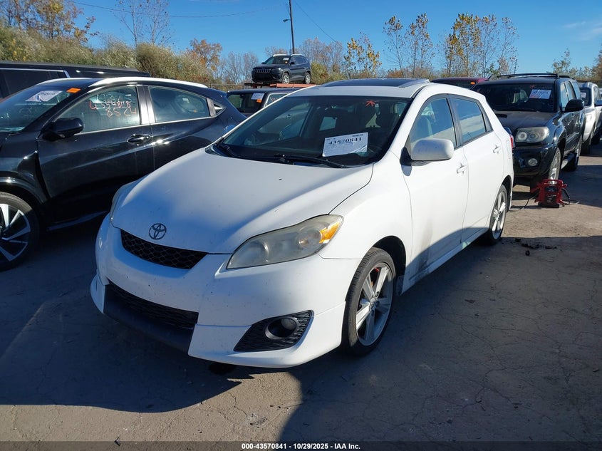 2T1LE40E09C001024 2009 TOYOTA MATRIX photo no. 2