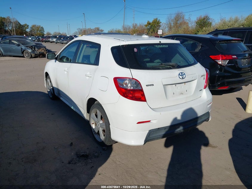 2T1LE40E09C001024 2009 TOYOTA MATRIX photo no. 3